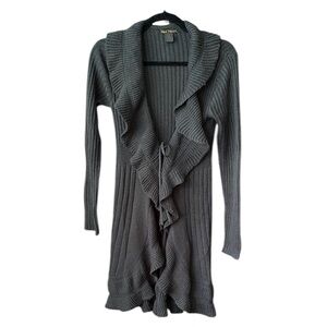 Deep green Ribbed Women's Sweater